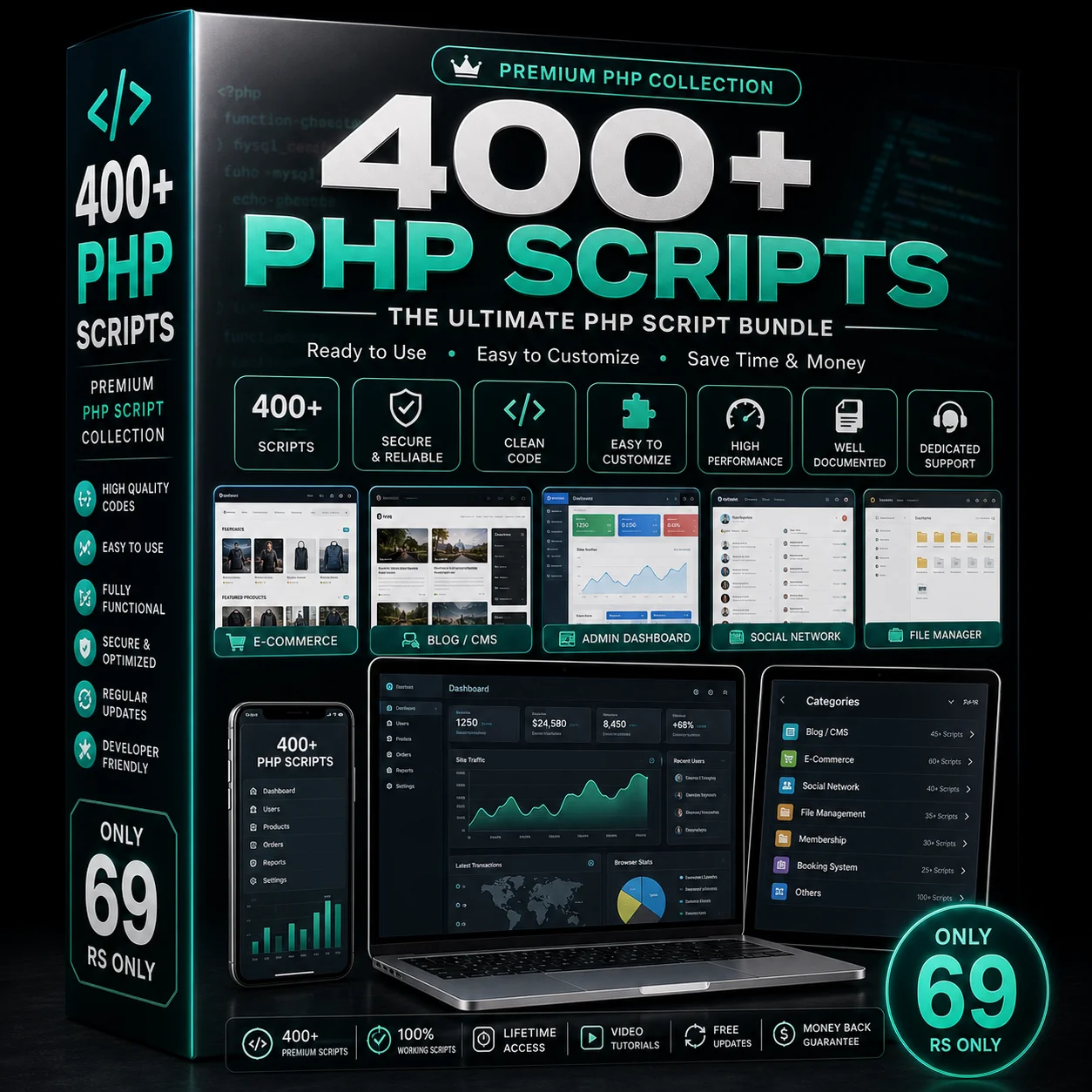 400+ PHP scripts